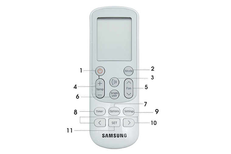 Hướng dẫn sử dụng điều hòa Samsung