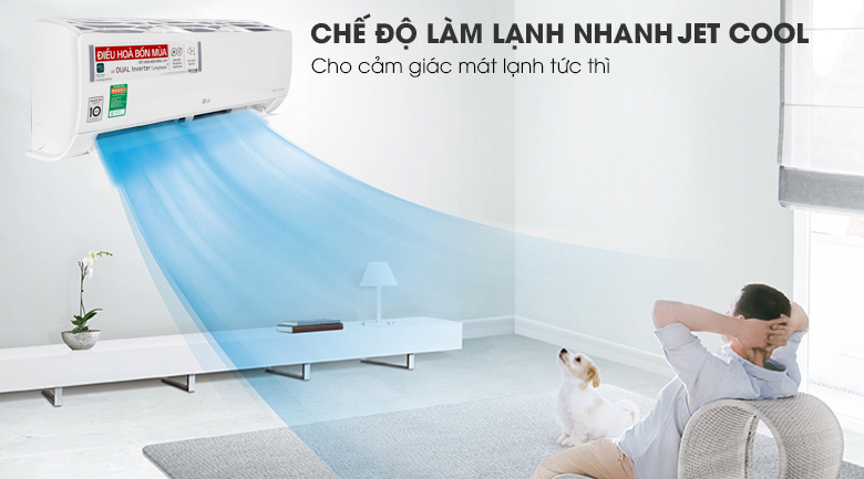 Làm lạnh cực nhanh với chế độ Jet Cool